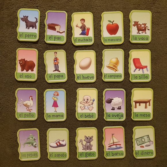 Leapfrog Memory Mate Spanish Cards - Picture 4 of 7